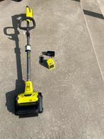 Ryobi Terrasborstel ( plus accu), Tuin en Terras, Hogedrukreinigers, Ophalen of Verzenden, Zo goed als nieuw, Accu, Ryobi