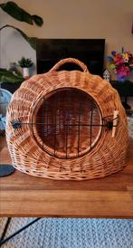 Rieten reismand of mand katten / poezen | topconditie, Dieren en Toebehoren, Kattenmanden, Ophalen, Zo goed als nieuw, Riet