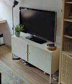Stalen Tv meubel IKEA (wit), Ophalen, Gebruikt, Industrieel