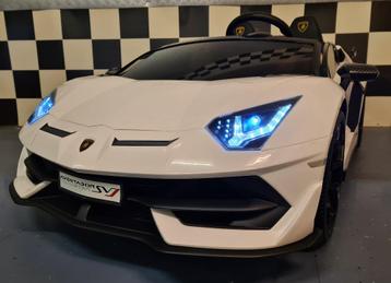 Kinderauto Lamborghini Aventador - 24 volt - met drift - RC beschikbaar voor biedingen