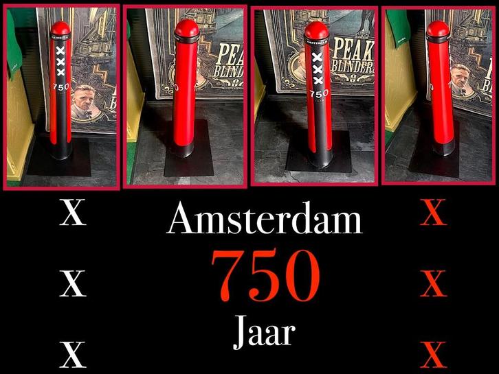 Mancave jubileum Edition 750 jaar Amsterdam Amsterdammertje, Verzamelen, Merken en Reclamevoorwerpen, Zo goed als nieuw, Overige typen