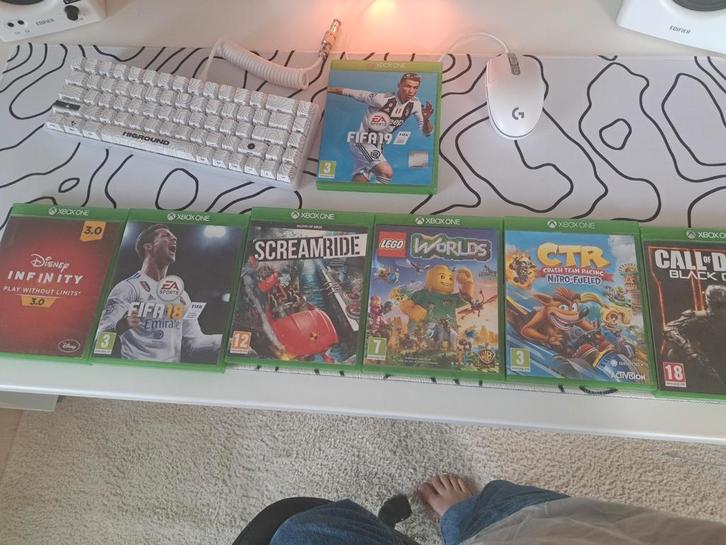 Xbox One Games - Disney Infinity, FIFA, Crash Team Racing, Spelcomputers en Games, Games | Xbox One, Gebruikt, Overige genres