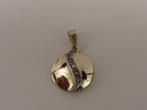 Gouden hanger met diamant                                G21, Gebruikt, Overige voorstellingen, ., Ophalen of Verzenden