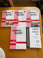 Examenbundels en samengevat Engels/Beco/Geschiedenis VWO, Boeken, Schoolboeken, Gelezen, Ophalen of Verzenden, VWO, Geschiedenis