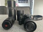 Sony a100 digitale camera incl. 2 grote lenzen, Audio, Tv en Foto, Fotocamera's Digitaal, Ophalen of Verzenden, Zo goed als nieuw
