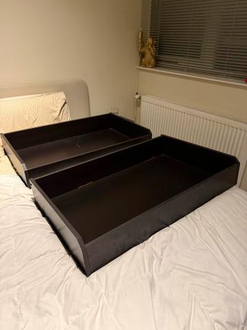 2x IKEA Pax lade zwart 100x53 cm - afbeelding 2