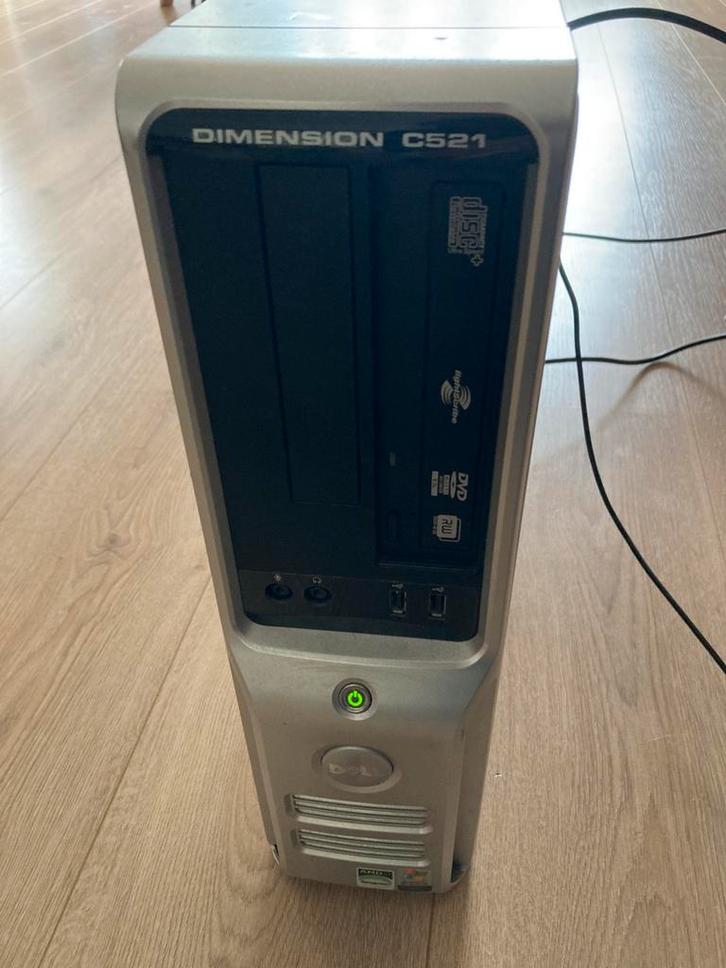 Dell dimension c521 windows XP, Computers en Software, Vintage Computers, Ophalen of Verzenden