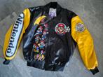 Vintage Nintendo Power 1991 90s Mario Varsity Jacket/Jas, Jongen of Meisje, Ophalen of Verzenden, Zo goed als nieuw, Jas