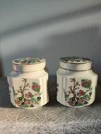 Twee prachtige vintage theebussen van Douwe Egberts, Antiek en Kunst, Verzenden