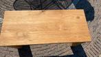 Houten tafel onbehandeld, Huis en Inrichting, Rechthoekig, Ophalen of Verzenden, 45 tot 60 cm, Zo goed als nieuw