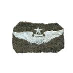 WWII US Wool Senior Pilot Wing, Ophalen of Verzenden, Luchtmacht, Amerika, Embleem of Badge