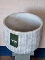 🎯   Royale BLOEMPOT  materiaal GRC sterker dan polystone, 25 tot 40 cm, Steen, Rond, Nieuw