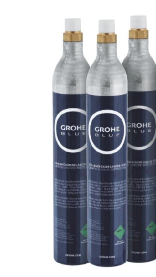 GROHE Blue Starter kit 425 g CO2-flessen (3 stuks), Huis en Inrichting, Keuken | Keukenelementen, Nieuw, Ophalen