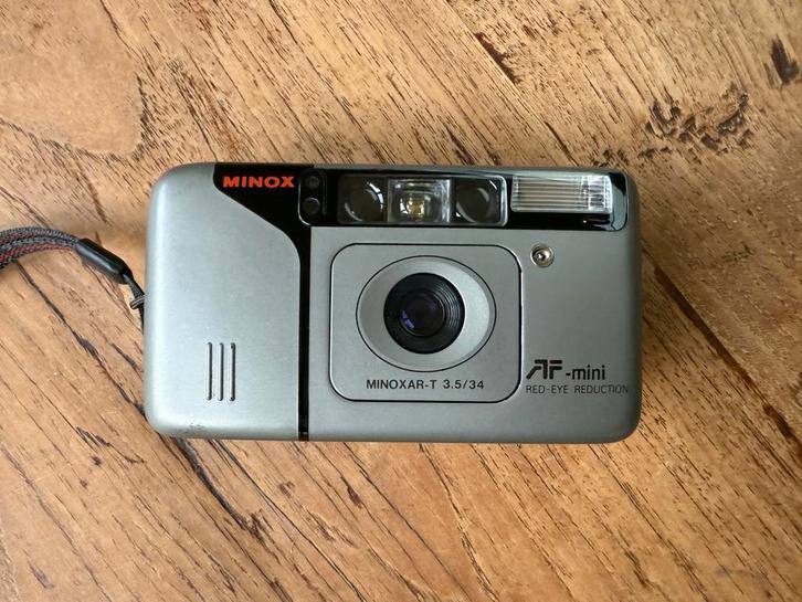 Minox AF-mini Compact Camera, Audio, Tv en Foto, Fotocamera's Analoog, Gebruikt, Compact, Minolta, Ophalen of Verzenden