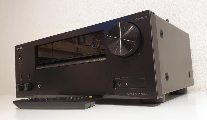 Receiver Onkyo TX-NR575E - 7.2 (80W) 4xHDMI, WIFI, Bluetooth, Audio, Tv en Foto, Versterkers en Receivers, Gebruikt, 7.1, 60 tot 120 watt