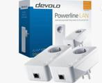 Devolo Powerline Lan 1200+ adapter (twee stuks), Ophalen, Zo goed als nieuw, Devolo