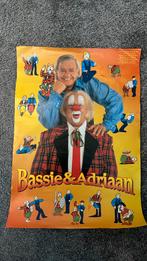 Bassie en adriaan poster reis door europa, Rechthoekig Staand, Ophalen of Verzenden, Zo goed als nieuw, A1 t/m A3
