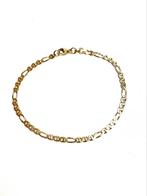 14k gouden figaro armband, ., Ophalen of Verzenden, Zo goed als nieuw, .