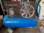 Compressor 230V 100liter, Doe-het-zelf en Verbouw, Compressors, Ophalen, Zo goed als nieuw, 200 tot 400 liter/min, Mobiel