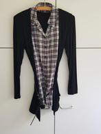 Geruite blouse met vest 158-164 C&A, Gebruikt, C&A, Meisje, Overhemd of Blouse