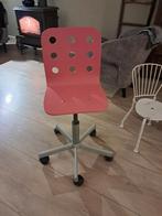 Kinder buro stoel (roze en wit), Huis en Inrichting, Stoelen, Ophalen, Twee, Overige kleuren, Zo goed als nieuw