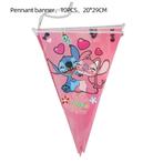 Nieuw !!  Lilo & Stitch vlaggenlijn / slinger. Disney. Angel, Ophalen of Verzenden, Nieuw, Versiering, Verjaardag