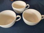 3 soepkommen met oor WEDGWOOD WINDSOR, Ophalen of Verzenden, Zo goed als nieuw, Porselein, Wedgwood