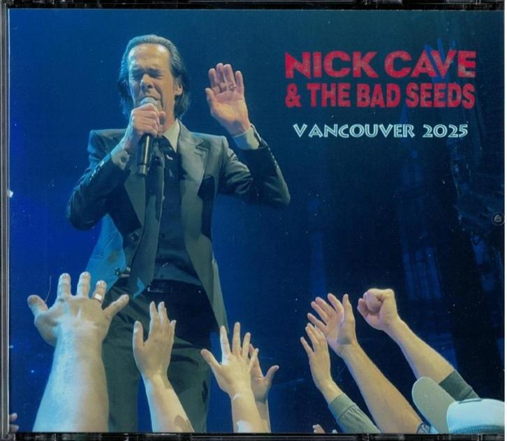 Nick Cave & the Bad Seeds - Vancouver 2025  3-cd set import, Cd's en Dvd's, Cd's | Rock, Nieuw in verpakking, Ophalen of Verzenden