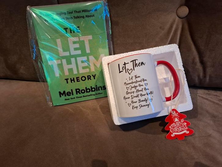"Let Them Theory" Boek - Mel Robbins + Mok Nieuw!, Boeken, Overige Boeken, Nieuw, Ophalen of Verzenden