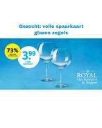 Gezocht: volle spaarkaart(en) glazen zegels AH, Huis en Inrichting, Keuken | Servies, Ophalen, Nieuw, Overige stijlen, Overige materialen