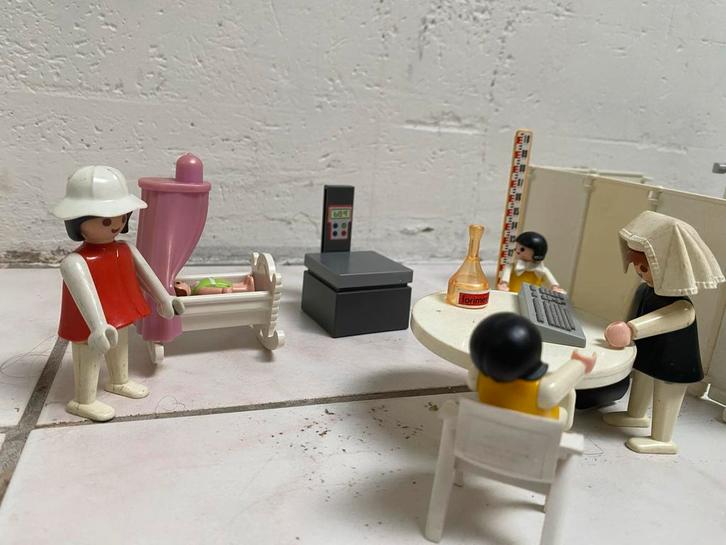 Playmobil Ziekenhuis Vintage Set, Kinderen en Baby's, Speelgoed | Playmobil, Gebruikt, Complete set, Ophalen of Verzenden