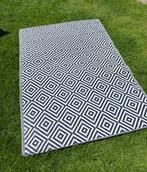 Nieuwstaat buitenkleed 160x120, Huis en Inrichting, Stoffering | Tapijten en Kleden, 100 tot 150 cm, Zwart, Ophalen of Verzenden