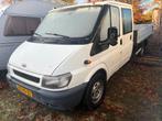 Ford transit pickup 2.4tddi 330l start niet, Auto's, Bestelauto's, Achterwielaandrijving, 4 cilinders, Wit, Particulier