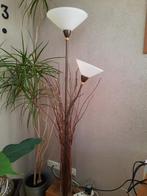 Vloer- en hanglamp, Huis en Inrichting, Lampen | Vloerlampen, Ophalen, Zo goed als nieuw, Glas, 150 tot 200 cm