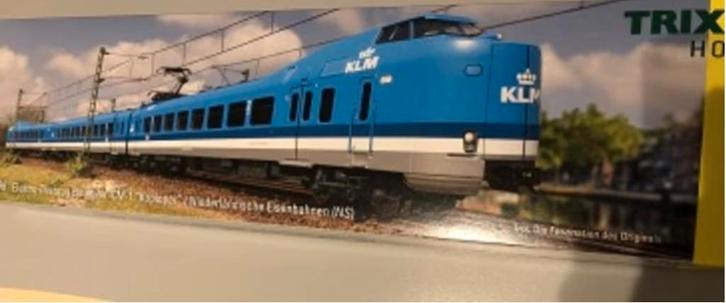 Trix 22396 ICM-1 KLM-Koploper, Hobby en Vrije tijd, Modeltreinen | H0, Nieuw, Locomotief, Gelijkstroom, Trix, NS, Ophalen of Verzenden