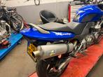 Honda CB 600 F Hornet - Blauwe set en demper Leovince, Ophalen