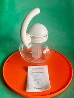 Vintage theekan wit space age bol Teiera Focus Guzzini, Ophalen of Verzenden, Zo goed als nieuw