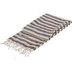 Hamamdoek Ibiza bruin, Huis en Inrichting, Badkamer | Badtextiel en Accessoires, Ophalen of Verzenden, Nieuw, Bruin, Handdoek