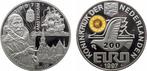 Nederland 200 Euro Munt 1997 "Amsterdam Kinebar", 2 gr goud., Verzenden, Koningin Beatrix, Euro's, Goud