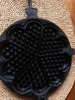Te koop:decoratief gietijzeren wafelijzer, Witgoed en Apparatuur, Wafelijzers, Ophalen of Verzenden