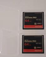 CF Compact flash 64gb Sandisk Extreme PRO 160 mb/s, Audio, Tv en Foto, Fotografie | Geheugenkaarten, Ophalen of Verzenden, Zo goed als nieuw