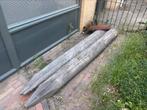 Kastanje houten palen met een diameter van 20-25 cm, Tuin en Terras, Palen, Balken en Planken, Ophalen, Zo goed als nieuw, 250 cm of meer