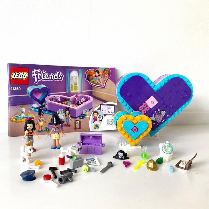 LEGO Friends 41359 Hartvormige Vriendschapsdoos, Kinderen en Baby's, Speelgoed | Duplo en Lego, Zo goed als nieuw, Lego, Complete set