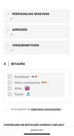 Hou jij van parfum/douche/body lotion shop bij Glantier, Verzenden, Nieuw