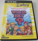 PC Game *** WIE IS HET? *** Complete Version, Spelcomputers en Games, Puzzel en Educatief, 1 speler, Ophalen of Verzenden, Zo goed als nieuw