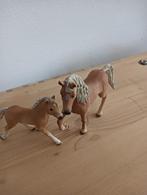schleich paard met veulen licht bruin, Am Limes 69, 73527 Schwabisch Gmund, Duitsland, Schleich GMBH, Ophalen of Verzenden, Zo goed als nieuw