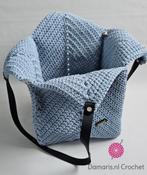 Gehaakte tas HAND MADE, Sieraden, Tassen en Uiterlijk, Tassen | Damestassen, Ophalen of Verzenden, Nieuw, Shopper