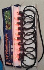 10 Vlamlampjes - Sfeervolle verlichting, Gebruikt, Sfeerlichtjes, Ophalen of Verzenden, Glas