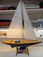 Klassieke houten zeilboot, Ophalen, 1:50 tot 1:200