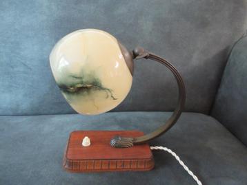 Waanzinnig mooie jaren 20/30 Art Deco Tafelamp beschikbaar voor biedingen
